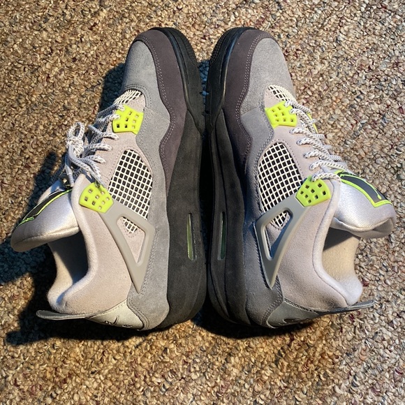 Nike Air Jordan 4 Neon 95 - Picture 3 of 12